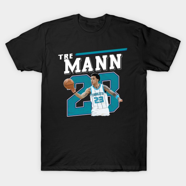 Tre Mann T-Shirt by WYATB Art